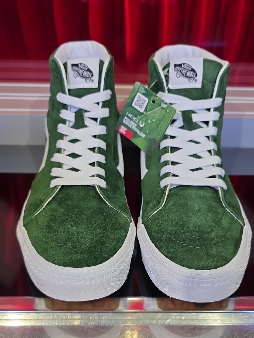 Vans Sk8 Hi Pig Suede Douglas Fir Green Men’s 8.5 Women’s 10 New